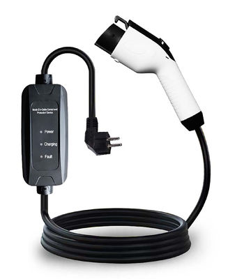 220V प्रकार1 Mennekes EV चार्जर इलेक्ट्रिक चार्जिंग स्टेशन 16A 32A