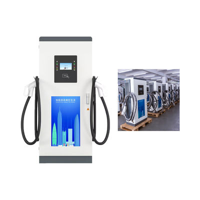 उच्च गति ईवी चार्जिंग ढेर ईवी चार्जर OCPP 60KW इलेक्ट्रिक वाहन के लिए